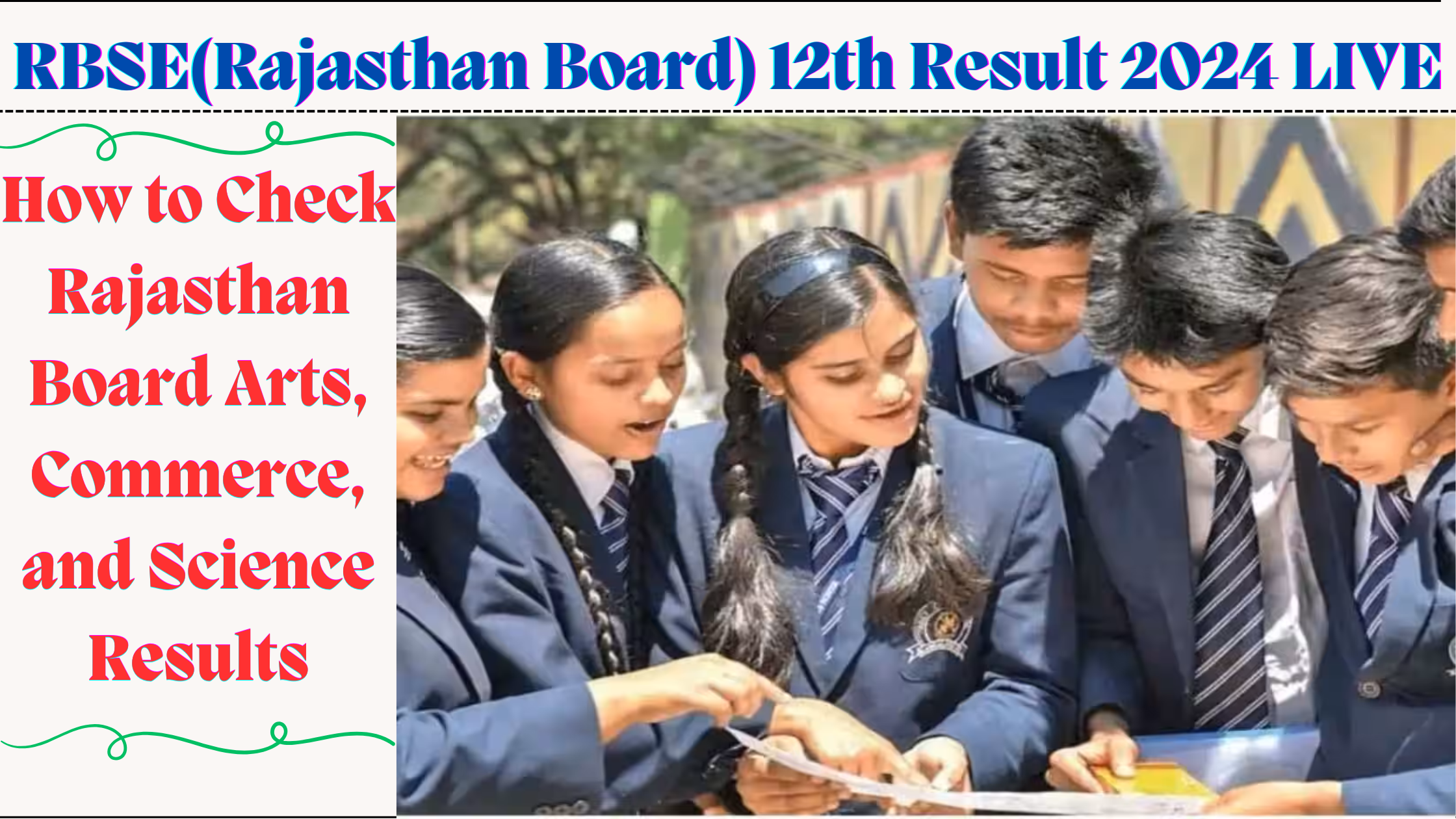 RBSE 12th Result 2024